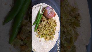 Mirchi Thecha Recipe  villagefood raziyakirecipe ytshorts [upl. by Tosch]