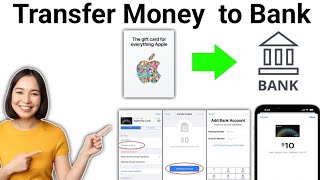 How To Transfer Money from Apple Gift Card to Bank Account  2024 [upl. by Tran]