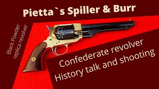 Pietta Spiller amp Burr Confederate revolver [upl. by Pessa]