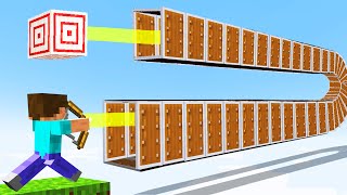 Minecraft IMPOSSIBLE Trick Shots Level 1 To Level 100 [upl. by Flynn631]