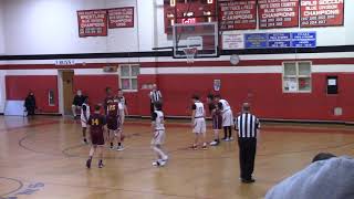 McAuliffe VS Central Middle School Basketball Game 1 [upl. by Doughty153]