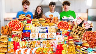 EATING 100000 CALORIES IN 24 HOURS CHALLENGE [upl. by Lacie758]