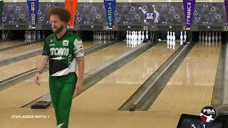 PBA Family Ford of BlufftonYergys BBQEZ Bowl Central Open Stepladder Finals [upl. by Ahsenot]