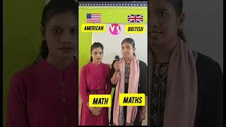 British vs Americanytshortsytstudio EnglishwithLucy ZAmericanEnglishEnglishConnectionByKanchan [upl. by Raviv]