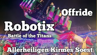 ⁴ᴷ Robotix  Lenzner  Offride  Allerheiligenkirmes Soest 2022 [upl. by Aehcim]