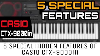 5 Special features  Casio ctx9000in [upl. by Lancey]