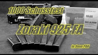 1000 Schusstest mit der Zoraki 925 in Full Auto [upl. by Audras]