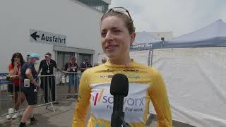 Marlen Reusser  Interview at the finish  Stage 2  Tour de Suisse Women 2023 [upl. by Dumah]