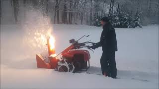 Einachser Herkules UE 600 Diesel mit Schneefräse [upl. by Eimirej]