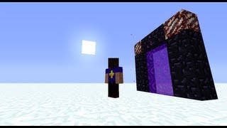 Enter and Leave the Roof of the Nether Without Portals  Minecraft 162 [upl. by Mellen]