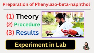 Preparation of Phenylazobetanaphthol  MSc Chemistry Lab DU chemistryexperiment [upl. by Welton53]