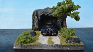 Making Batmobile Diorama quotThe Bat Outquot [upl. by Chadbourne]