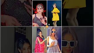 Who Is Best  Daizy Aizy tiktok 🆚 Dipika Rana 🆚 Ritika 🆚 Kanishka  trending shorts viral [upl. by Wampler]