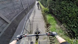 RIDE URBAIN 3  SPOT URBAN DH  YT CAPRA CF COMP [upl. by Ahsart]