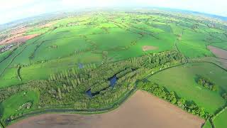 Cotton Abbots farm flight near Chester [upl. by Etsirhc244]