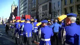 Whiterock Flute Band ABOD Remembrance Parade Belfast Nov 2013 Video by Loyal Ulster Scottish Bands [upl. by Gitel371]