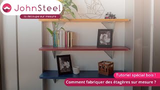 Comment fabriquer des étagères murales sur mesure  📐 [upl. by Melnick]