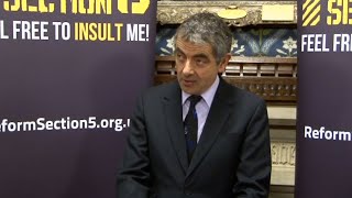 Rowan Atkinson on free speech [upl. by Ailev]