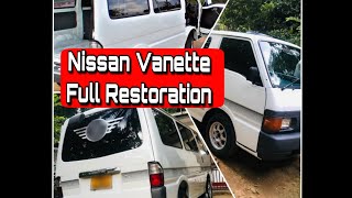 Nissan Vanette restoration [upl. by Lukey842]