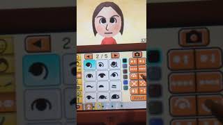 How to create a cute miia mii with eyelashes  Tomodachi life [upl. by Clarke]