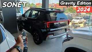 Kia Sonet Gravity Edition 2024 Explained Features  Comparison  Price  Interior I Exterior [upl. by Ahsennod]