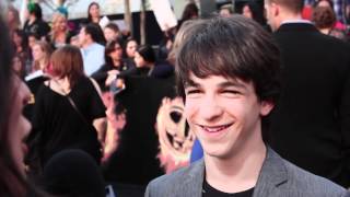 Robert Capron Diary Of A Wimpy Kid Dog Days Event Interview [upl. by Alekat189]