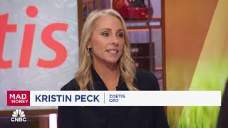 Zoetis CEO Kristin Peck on CNBCs Mad Money May 24 2024 [upl. by Aninad]