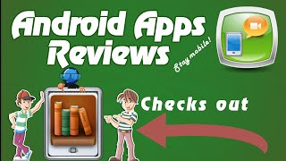 Android App Review Aldiko Book Reader App Review [upl. by Eedia]