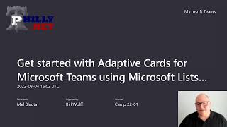 Get started with Adaptive Cards for Microsoft Teams wMicrosoft Lists amp Power Automate  Norm Young [upl. by Aynahs576]