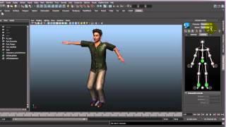 iClone Pipeline Tutorial  Exporting iClone Motions to Maya HumanIK [upl. by Melodie]