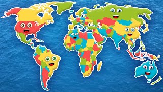 Countries of the World  All Counties and Capitals  Countries of the World Song [upl. by Aihseket535]