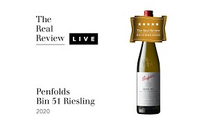 The Real Review Penfolds Bin 51 Riesling 2020 [upl. by Nidraj]