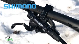 Shimano XT M8100 Race Brakes  Quick Check vs XT M8000 [upl. by Malinde]