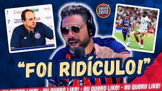 🚨 “INDOLÊNCIA INCOMPATÍVEL PRA QUEM…” DARINO DETONA GERAL APÓS BAHIA SER GOLEADO PELO FORTALEZA [upl. by Settle]