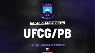 CONCURSO UFCGPB  PLANEJAMENTO DE ESTUDOS [upl. by Lietman]