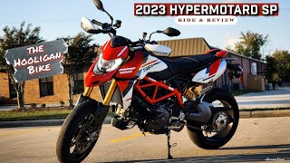 2023 Ducati Hypermotard SP  the Hooligan Bike [upl. by Fanya]