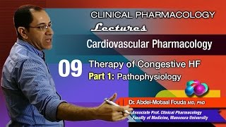 Cardiovascular Pharmacology Ar 09  Congestive heart failure  Pathophysiology [upl. by Anrol]