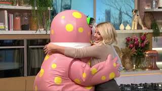 Mr Blobby on This Morning causing mayhem  23rd January 2023 [upl. by Eul810]