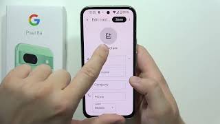 Google Pixel 8a Add Photo to Contact pixel8a [upl. by Launamme]
