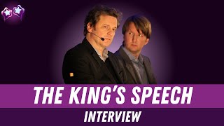 Colin Firth amp Tom Hooper Interview on The Kings Speech Behind the Scenes of British Royal History [upl. by Hurleigh]