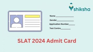 Symbiosis SET Admit Card 2024  SITEEE SET SLAT Exam Date [upl. by Arvie286]