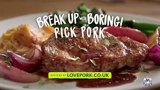 Break up with boring Pick Pork TV advert Parents [upl. by Froh]