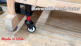 Retractable Workbench Caster  Mobile Workbench [upl. by Noll]