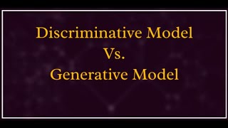 Discriminative Model Vs Generative Model  Sinhala  ML Glossary  Raveesha Rukshani [upl. by Dun]