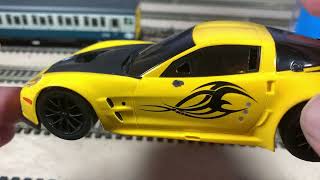 Scalextric 2012 Corvette C6R unboxing amp test run [upl. by Amal813]