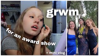 cappies gala GRWM  mini vlog [upl. by Ideih]