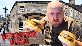 ARE WETHERSPOONS BURGERS ANY GOOD   Lets Find Out  Food Review  DOUBLE AMERICAN CHEESEBURGER [upl. by Curry327]