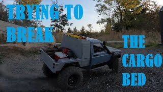 Crash Testing my 3D Printed Cargo Bed  TRX4 110 [upl. by Spielman]