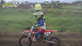 Round 5 Ulster Youth MX Championship 2023 at Magilligan MX [upl. by Anirbaz]