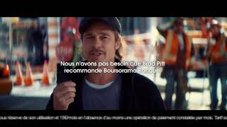 Boursorama Banque Carte Ultim quotnous navons pas besoin que Brad Pittquot  Publicité 022 [upl. by Assilac]